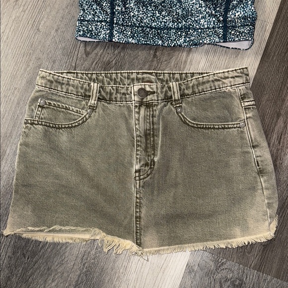 Free People Dresses & Skirts - Free People denim jean skirt